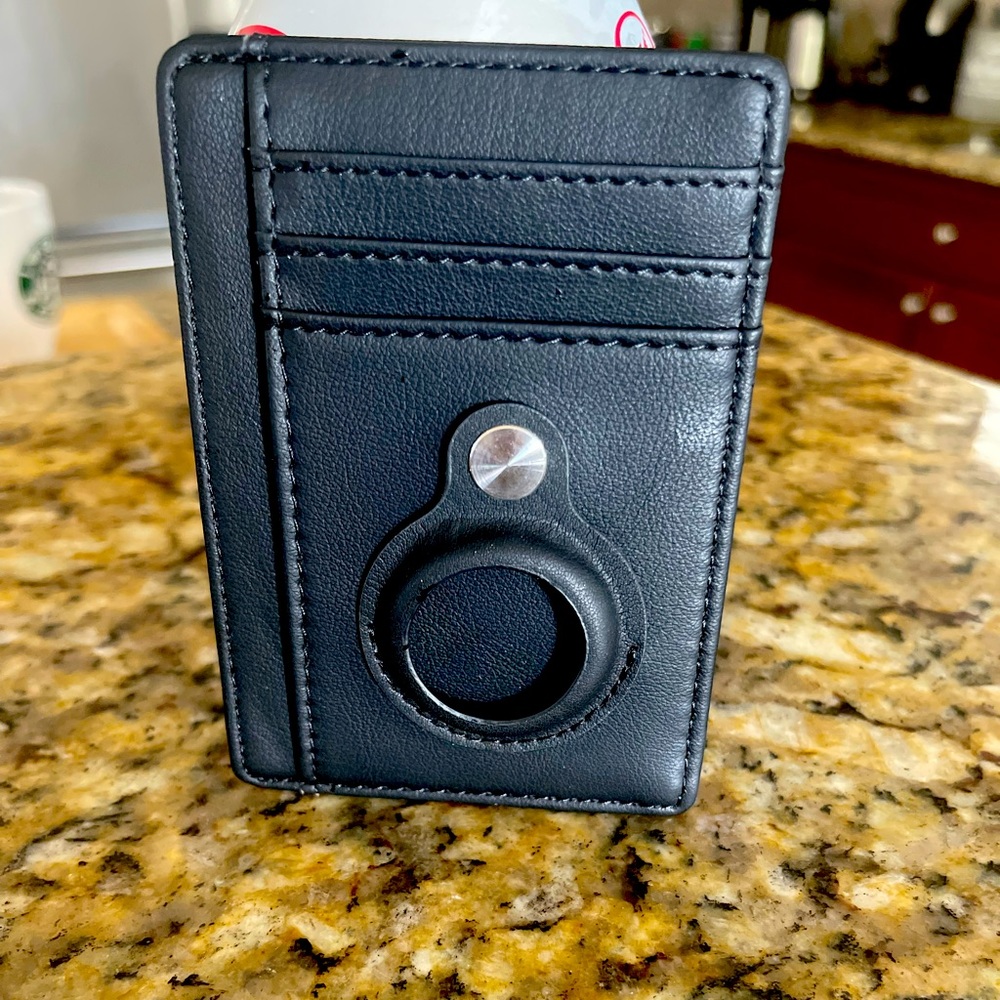 Brand New, Never Used Card Holder with Apple AirTag insert